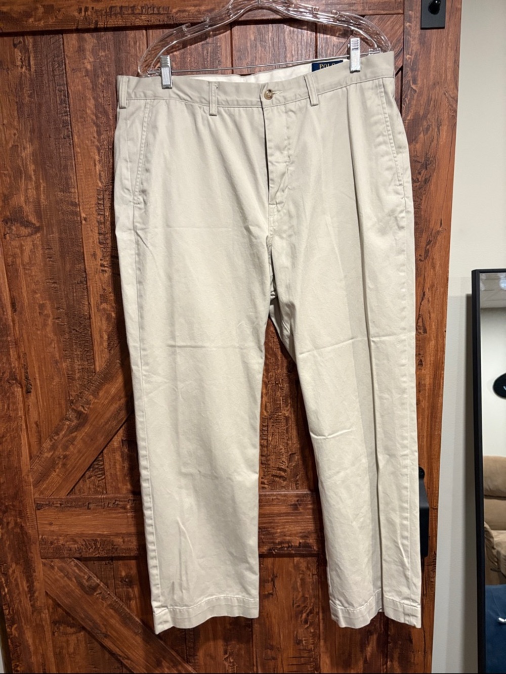 Ralph Lauren Beige/Tan Classic Chino Pants